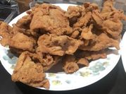 Gambar kulit ayam crispy