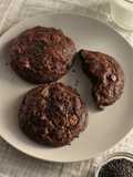 Black Sesame Chocolate Cookies