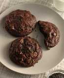 Black Sesame Chocolate Cookies