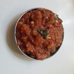 Khara chutney /erra khara /red chutney A picture of Khara chutney /erra khara /red chutney.
