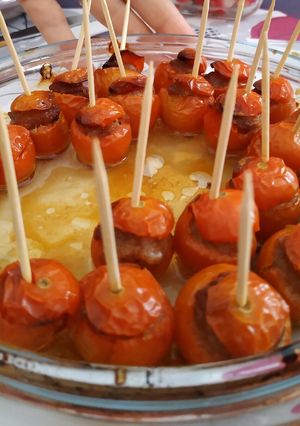 Une photo de Tomates cerises farcies pour l’apéro