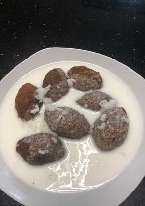 صورة لوصفة كبة مكبكبة باللبنية