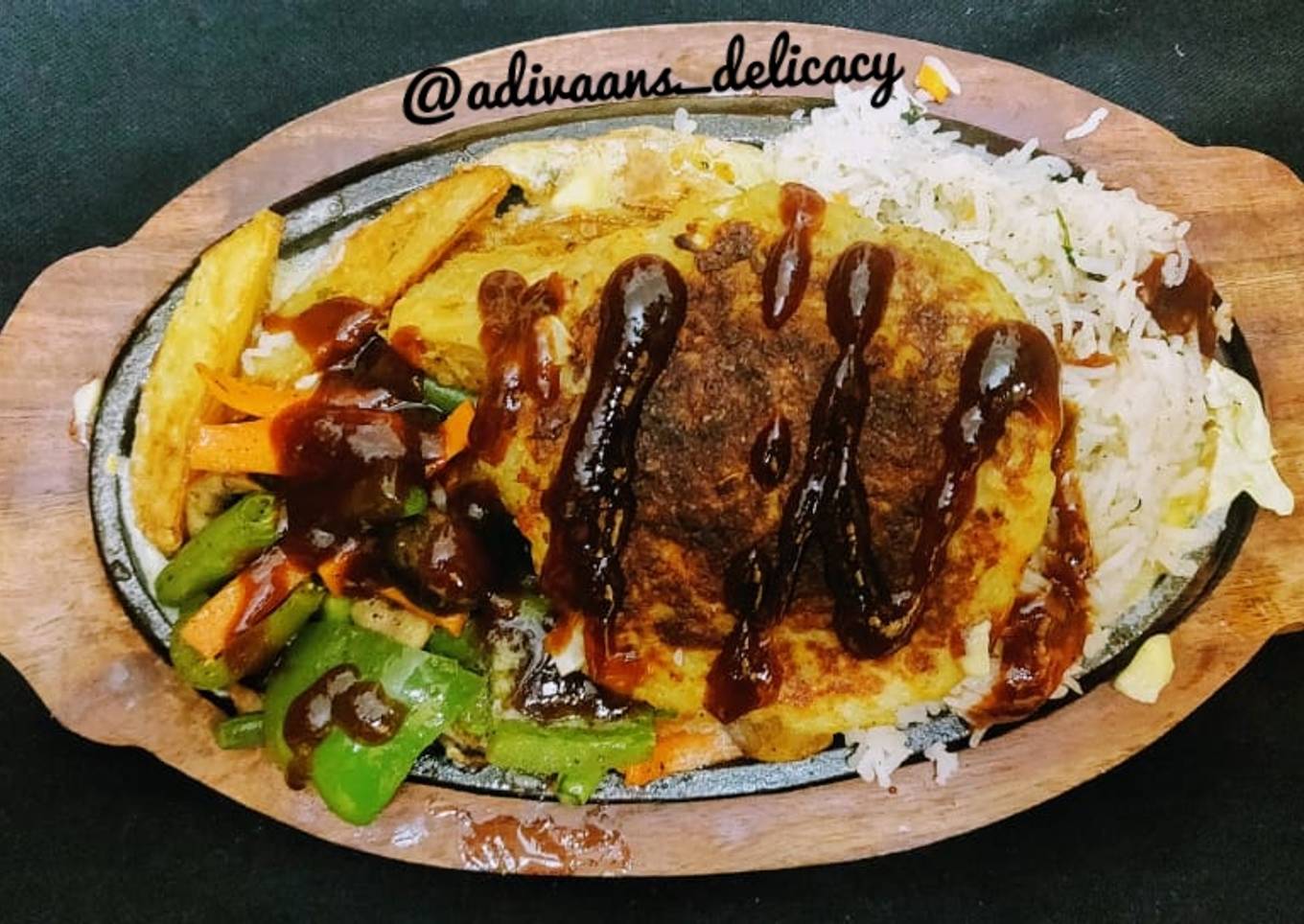 Veg sizzlers