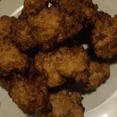 Accras: Crispy cod fritters A picture of Accras: Crispy cod fritters.