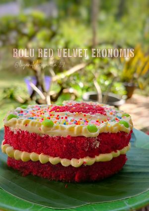Foto resep Bolu Red Velvet Ekonomis