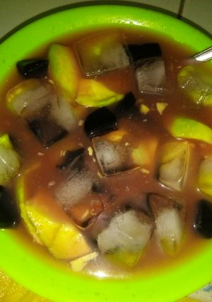 Foto resep Avocado ice chocolate mix cincau