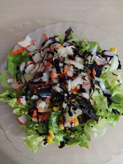 Una foto de Ensalada rápida y fresca