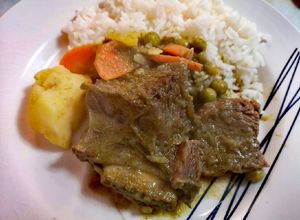 Una foto de Seco de carne