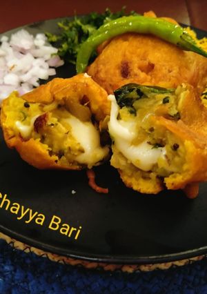 A picture of Cheese Potato Vada.