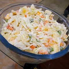 A picture of Russian salad.