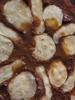 Una foto de Pastafrola de dulce de leche, esferas del dragón