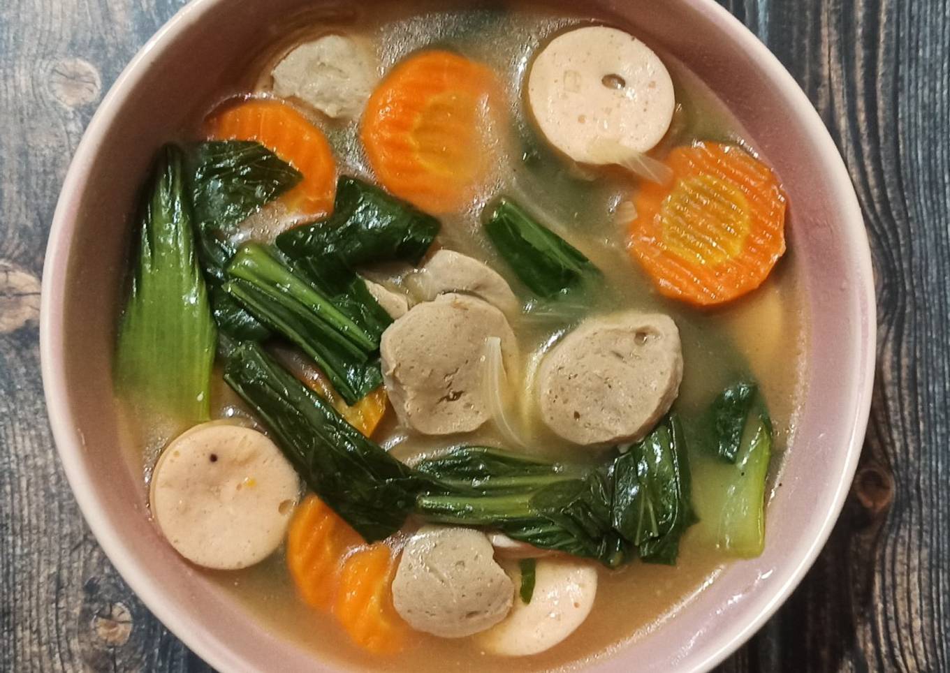 Bok Choy Bakso Sosis