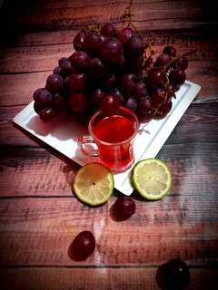 লাল আঙুরের জুস(Red Grapes Juice recipe in Bengali) রেসিপির প্রধান ছবি