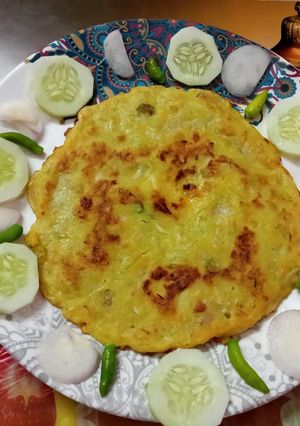 লাউ এর প্যানকেক (lau PanCake recipe in Bengali) রেসিপির প্রধান ছবি