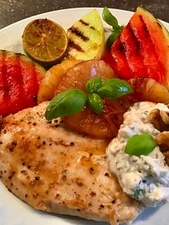 🍉Nyári variáció egy öszi vacsorára🍍🍁 recept fotója