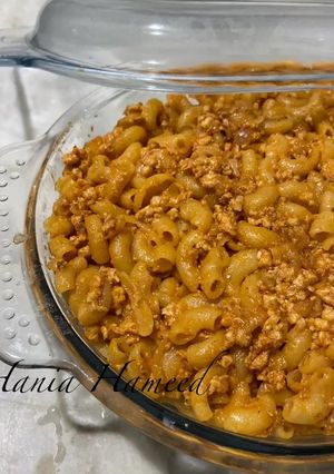 A picture of My best ever macaroni ❦.