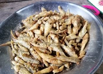 Siap Saji Wader goreng kering (ikan gundok) Enak dan Sehat