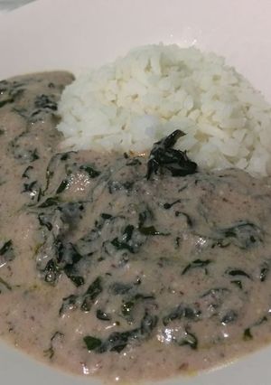 A picture of Nkanka with basmati rice.