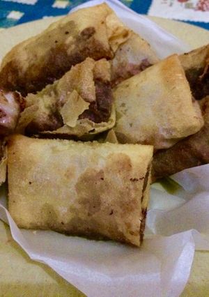 Foto resep Pisang coklat keju goreng
