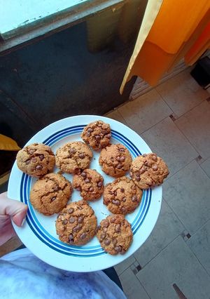 Una foto de Cookies estilo americana pero saludable