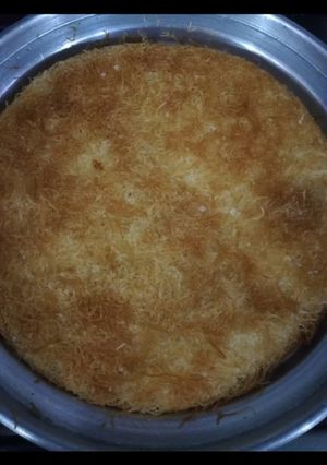 صورة لوصفة كنافة على طريقة توته