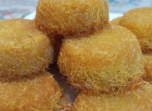صورة لوصفة كنافة بالجبنة