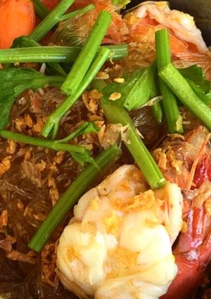 รูปของ กุ้งอบวุ้นเส้น