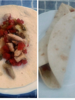 Una foto de Fajitas de pollo