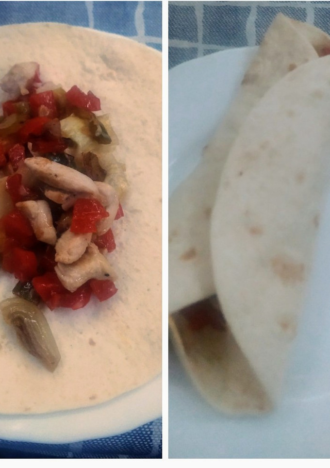 Una foto de Fajitas de pollo