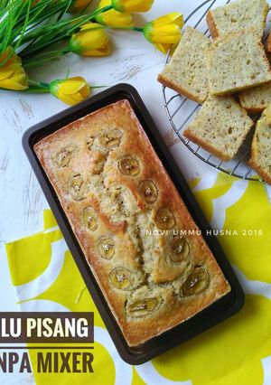 Foto resep Bolu pisang andalan, no mixer, enak, harum & moist