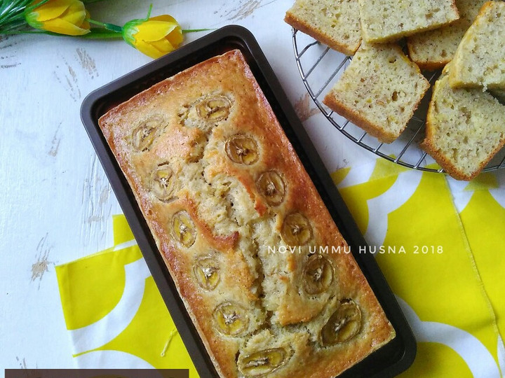 Langkah Mudah untuk Membuat Bolu pisang andalan, no mixer, enak, harum &amp;amp; moist, Sempurna