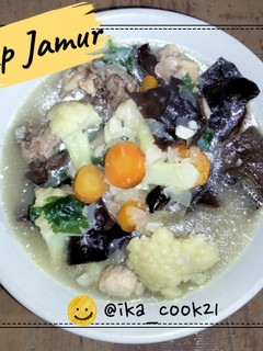 Foto resep Sup Jamur