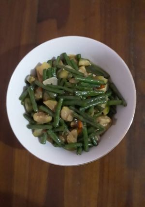 Foto resep Oseng kacang terong