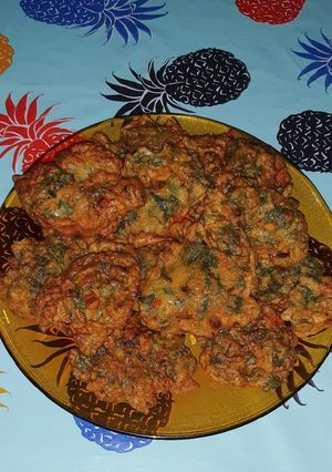 Una foto de Buñuelos o torrejitas de acelga
