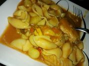 Una foto de caracoles con arroz