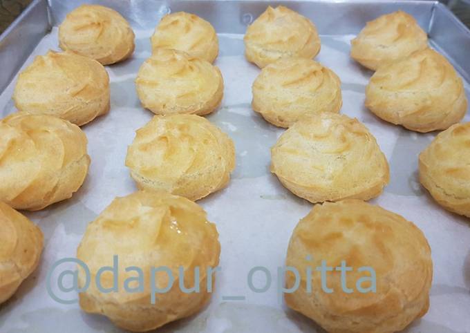 Resep Soes Vla Vanilla Oleh Opitta Cookpad