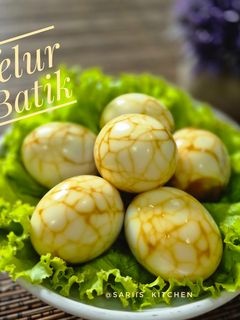 Foto resep Telur Pindang Batik