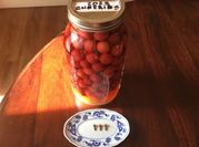 A picture of cherry brandy
