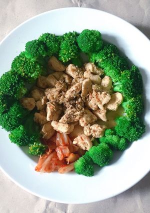 Hình của món 🥦Ức Gà Cay Ngọt Eat Clean.