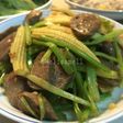 Bakso sapi oseng sayur
