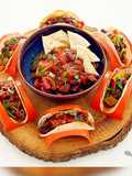 Tacos au Chili con carne