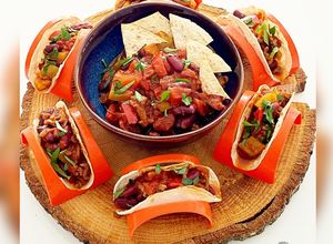 Une photo de Tacos au Chili con carne