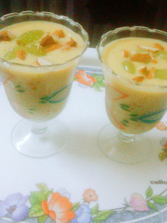 A picture of Mango smoothie.