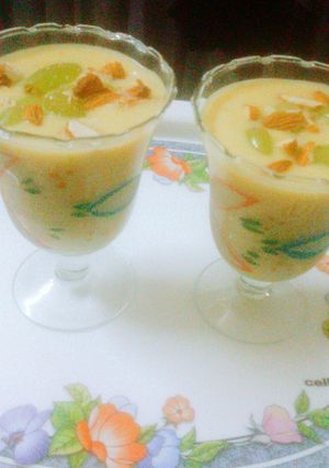 A picture of Mango smoothie.