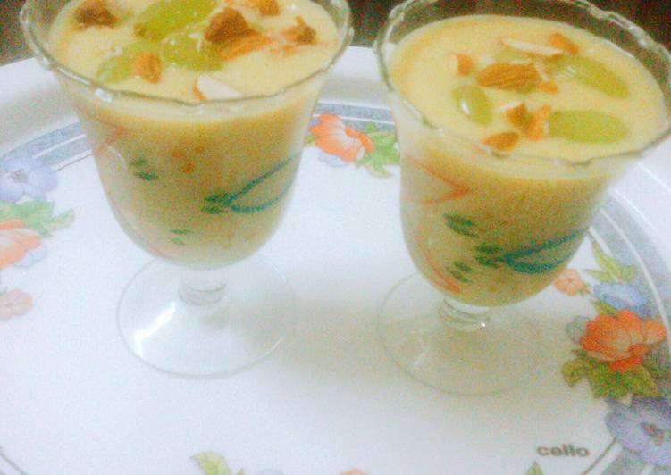 Mango smoothie