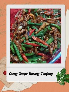 Foto resep Oseng Tempe Kacang Panjang