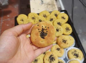 Hình của món Bánh Khoai Lang Dừa Nướng mềm dẻo thơm.