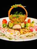 Deconstructed Samosa Chole Chaat