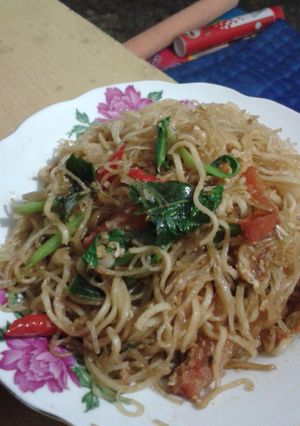 Foto resep Bakmie goreng soto