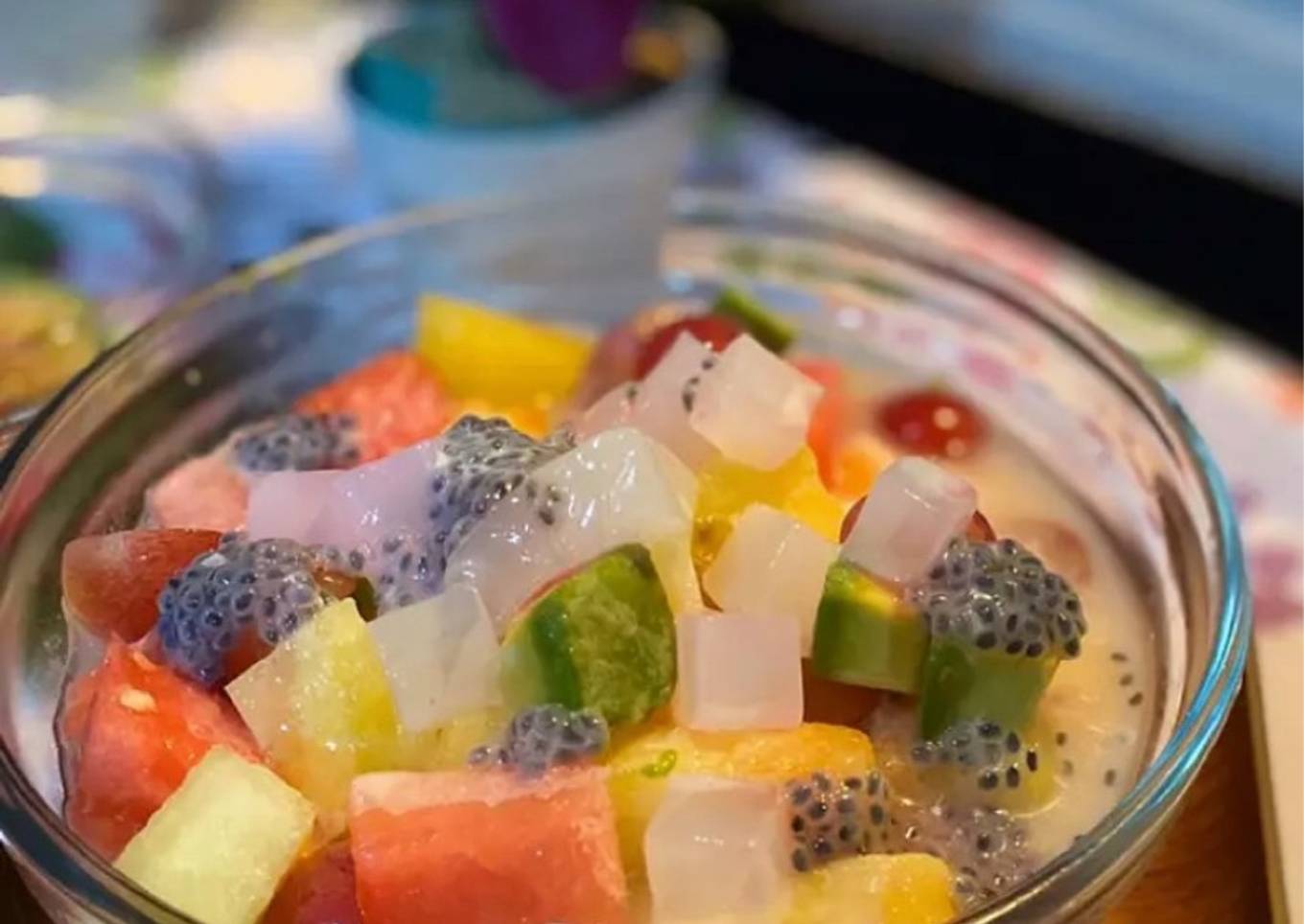 Sop Buah Yakult